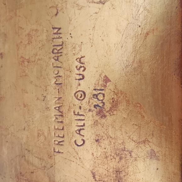 Vintage Freeman McFarlin MCM Ceramic Long Groovy Ashtray - Picture 3 of 8